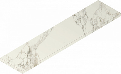 Ступень угловая левая Charme Deluxe Arabescato Scalino Sx 620070001614 (33x120)