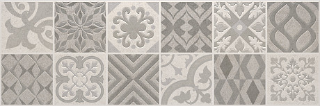 Керамическая плитка MOSAICO VINTAGE SILVER (30x90) BND0592