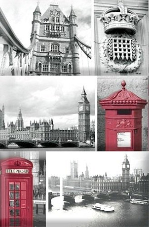 Керамическая плитка Composicion London Calling C (15х22.5)