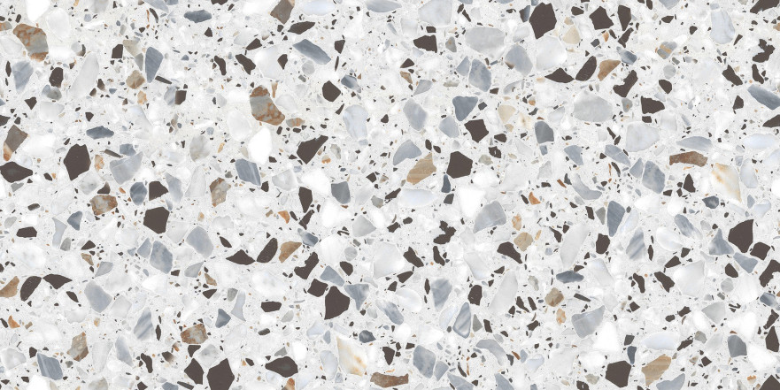 Керамогранит 2550 Terrazzo White NTT99606M (600x1200) NTT99606M