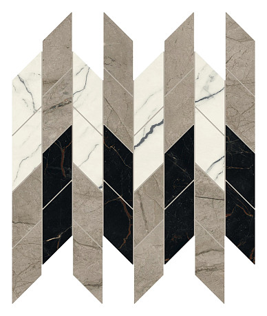 Мозаика Forte Dei Marmi Waterfall Lapp Mosaics (30.8x28.4) 600110000973