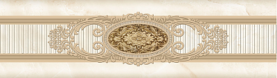 Ermitage 553 Бордюр Центр 8,5х29,5 (новый)