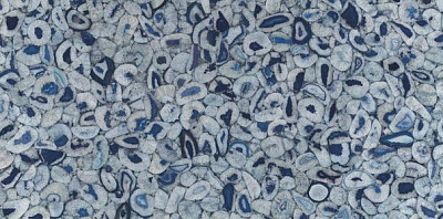 Керамогранит Ultra Agata AGATA BLU Luc. Shiny (300x150) 6 mm UA6L300612