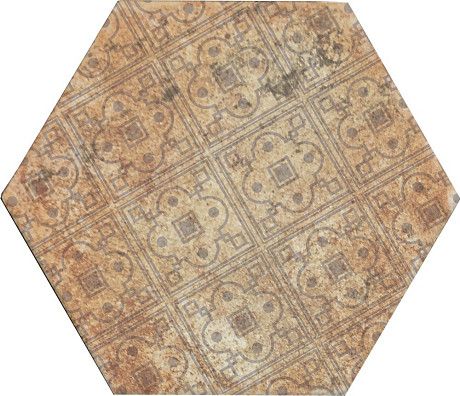 Керамогранит Pompeia Decor Marron 20x24
