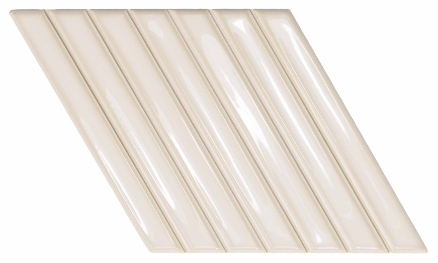 Керамическая плитка Spike Bars A Deep White 15x25,9 135011