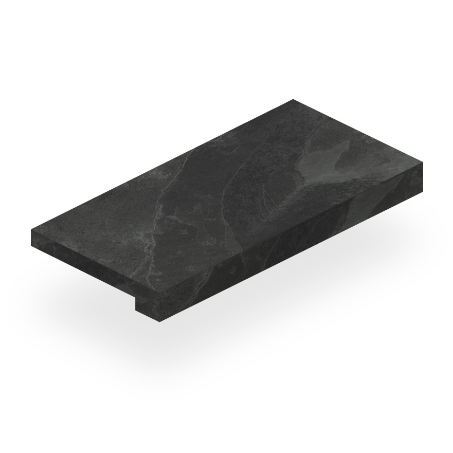 Ступень C.retta gentle stone black ret GSTS337R (33x120) GSTS337R