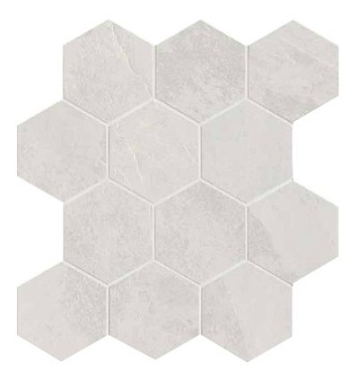 Мозаика Gentle stone white esagona mix GSTEM10 (35x37.5)