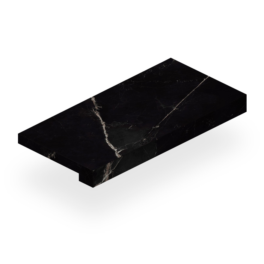 Ступень фронтальная Empire Calacatta Black Scalino Front. 620070002118 (33x80) 620070002118