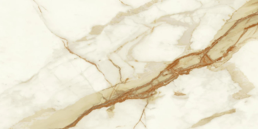 Керамогранит Marvel Calacatta Imperiale Lapp. (37.5x75) A4RO A4RO