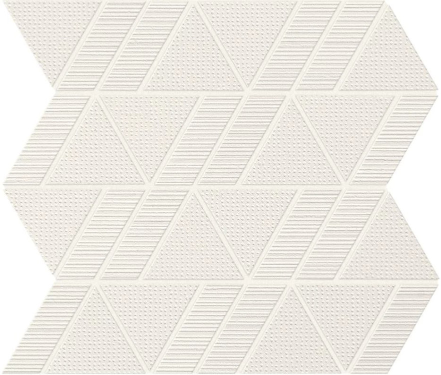 Мозаика Aplomb White Mosaico Triangle (30.5x31.5) A6SP A6SP