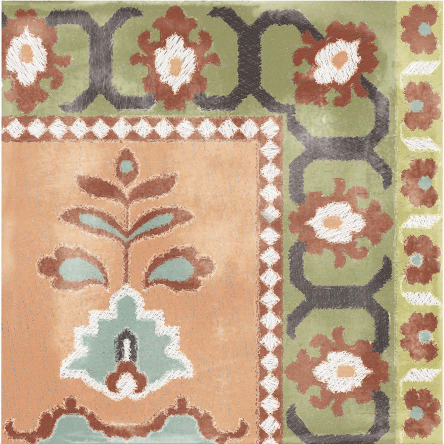 Керамогранит Play Carpet mix multicolor PF60003351 (20x20) PF60003351
