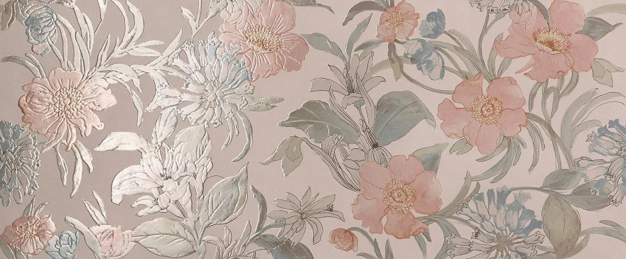 Декор Milano Mood Flower Cipria (50x120) fQDD fQDD