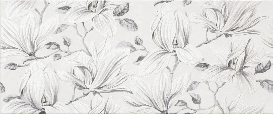 Декор magnolia grigio JODM14 (25x60) JODM14