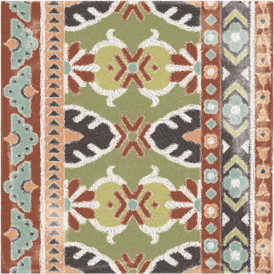 Керамогранит Play Carpet mix multicolor PF60003351 (20x20) PF60003351