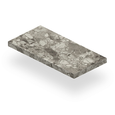 Ступень угловая левая Forte Dei Marmi Ceppo Ap. Pearl Scal. Ang. SX (33x80) 620070002437