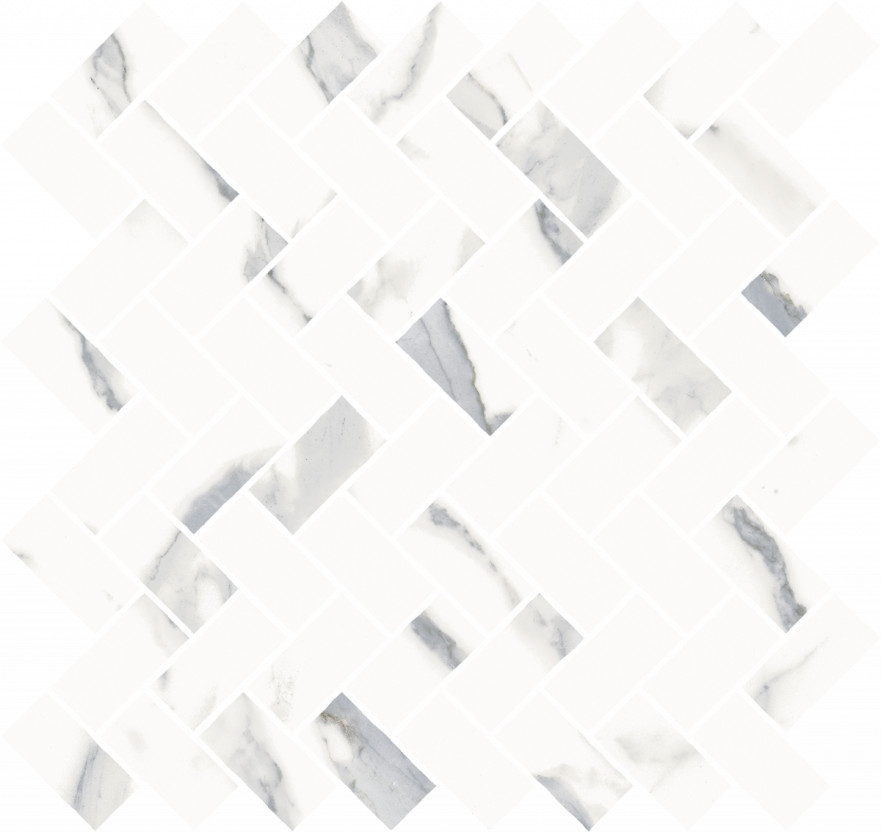 Мозаика Stellaris Statuario White Mosaico Cross (29.7x31.5) 620110000211 620110000211