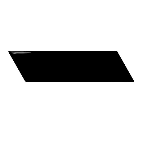Керамическая плитка Equipe Chevrone Wall Black Right 5.2x18.6 23366