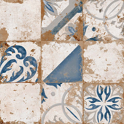 Керамогранит Memory 7 Azul Brillo 58*58*1