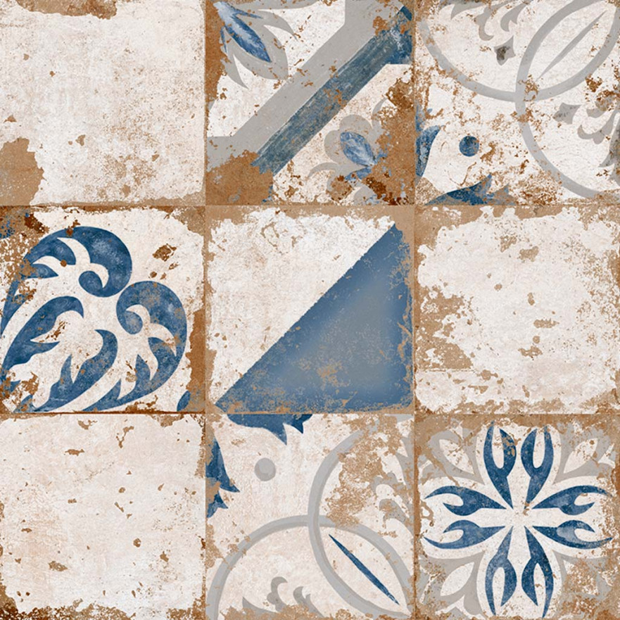 Керамогранит Memory 7 Azul Brillo 58*58*1