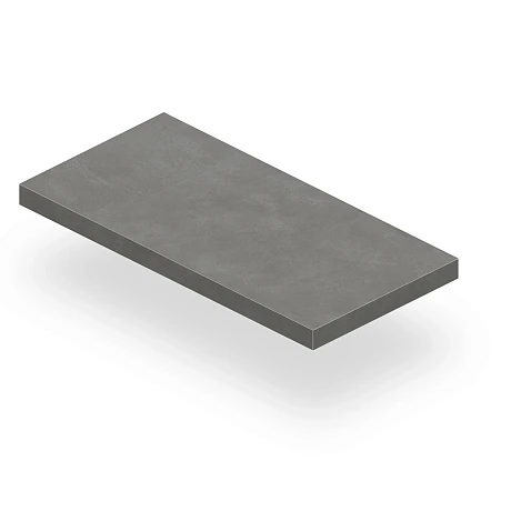 Ступень угловая левая Rinascente Resin Smoke Sc.A.SX/Рин.Ре. Смок (33x80) 620070002733