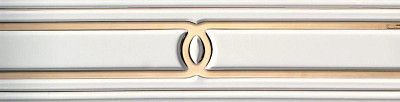 Бордюр Marvel Gold White (7.8x30.5) LVGW