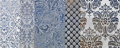 Керамическая плитка Sh529bc Shine Turchese Batik C (24х59)