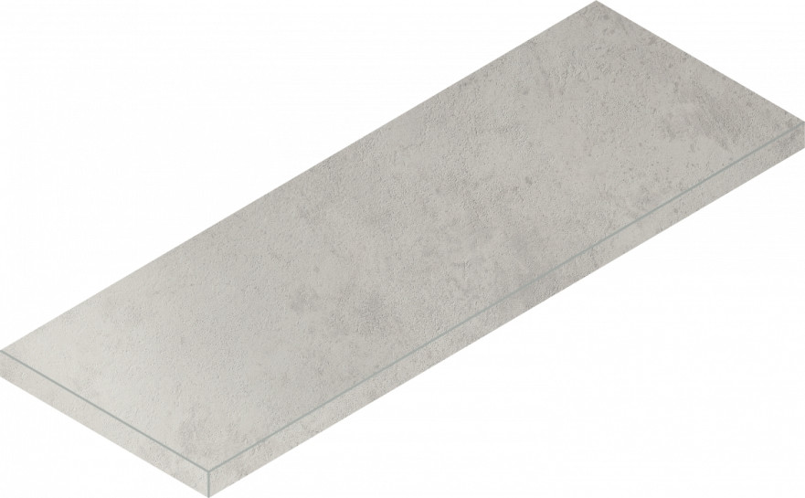 Ступень угловая левая Millennium Silver Scalino Sx 620070001293 (33x80) 620070001293
