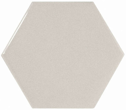 Настенная плитка Scale Hexagon Light Grey