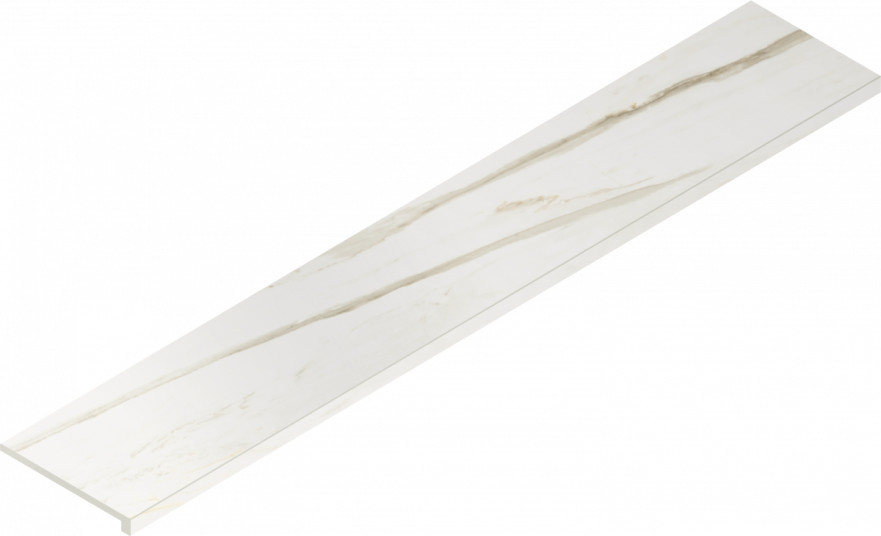 Ступень угловая правая Stellaris Carrara Ivory Scalino Ang Dx(33x160) 620070002623
