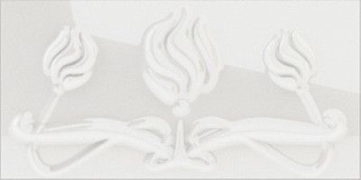 Бордюр LaDiva Listello Torino Latte Lucido
