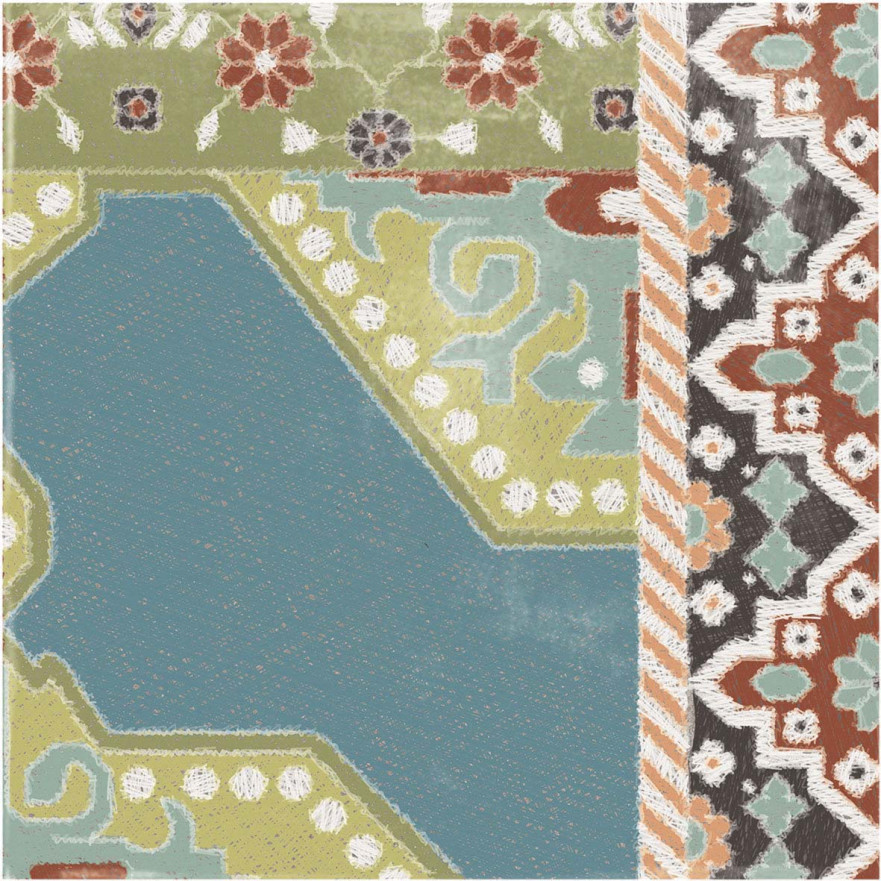 Керамогранит Play Carpet mix multicolor PF60003351 (20x20) PF60003351