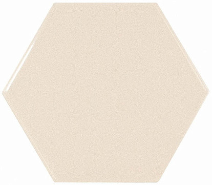 Настенная плитка Scale Hexagon Cream