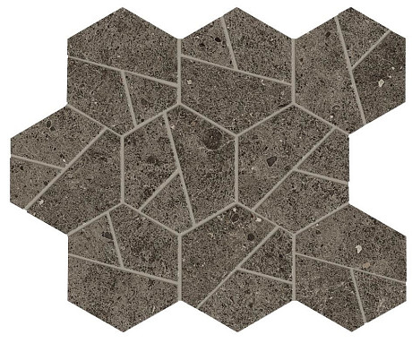 Мозаика Boost Stone Tobacco Mosaico Hex (25x28.5) A7C1