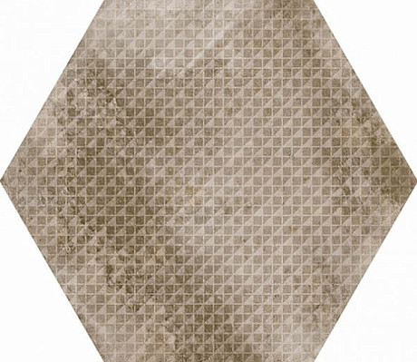 Керамогранит Urban Hexagon Melange Nut (25.4x29.2)