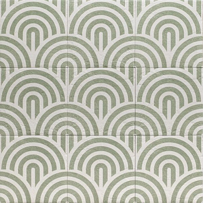 Керамогранит Decor Green Three 20х20