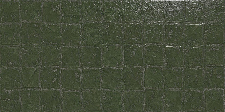 Керамическая плитка Abstra Green Blocks Shiny 50x100