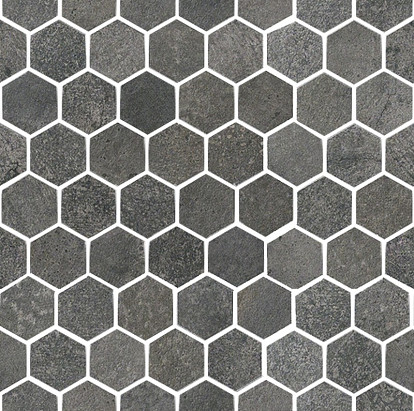 Мозаика Patchwalk antracite esagona mix PHEM70 (30x30)