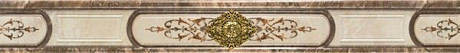 Бордюр 9500 Cenefa Marron Imperial 10х90
