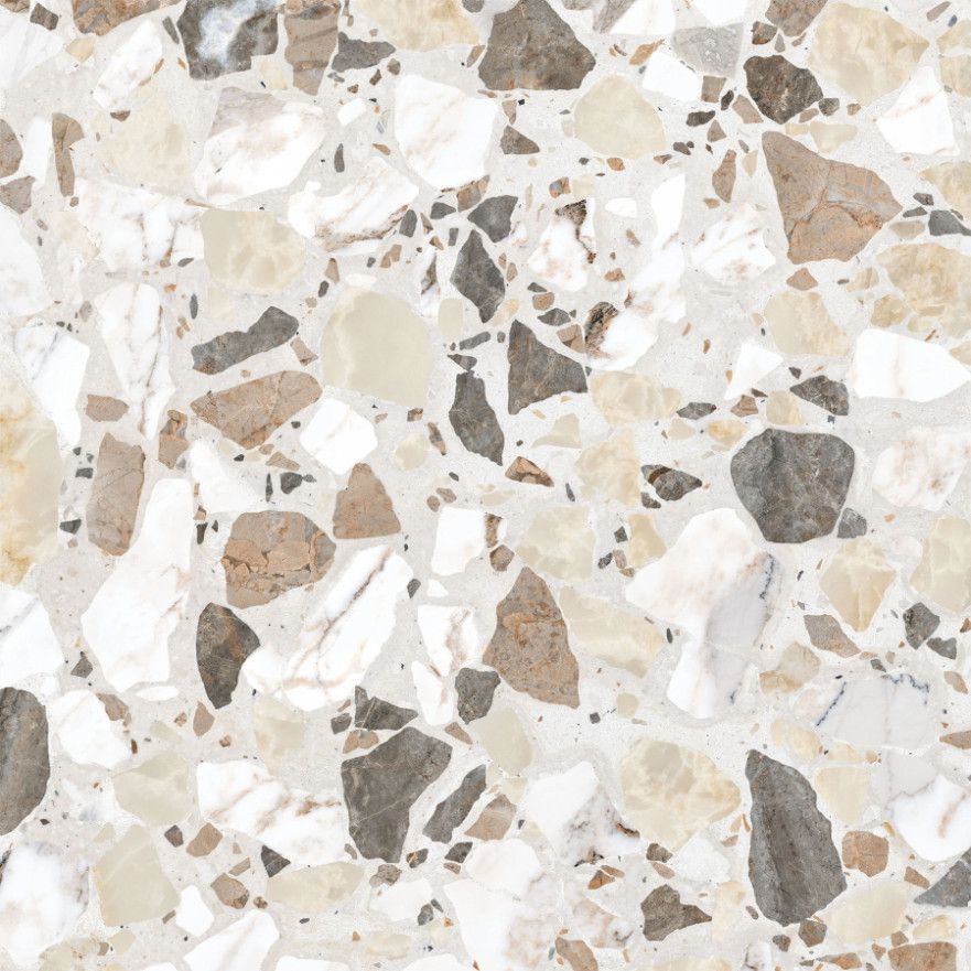 Керамогранит Marble-X Декор Терраццо Лаппато R9 (60x60) K949791LPR01VTE0 K949791LPR01VTE0