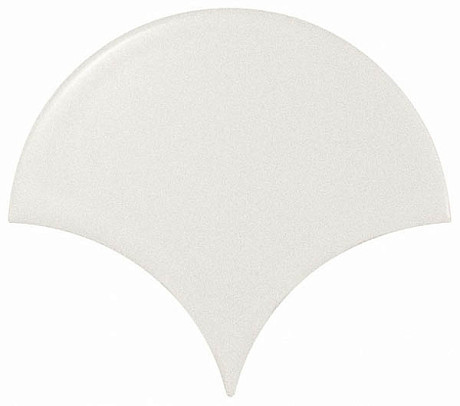 Керамическая плитка Scale Fan White Matt (10.6x12) 21977