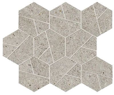 Мозаика Boost Stone Pearl Mosaico Hex (25x28.5) A7CY