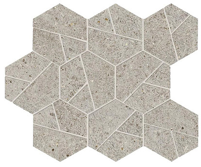 Мозаика Boost Stone Pearl Mosaico Hex