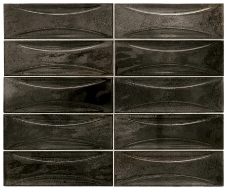 Керамическая плитка Hanoi Arco Black Ash (6.5x20) 30040