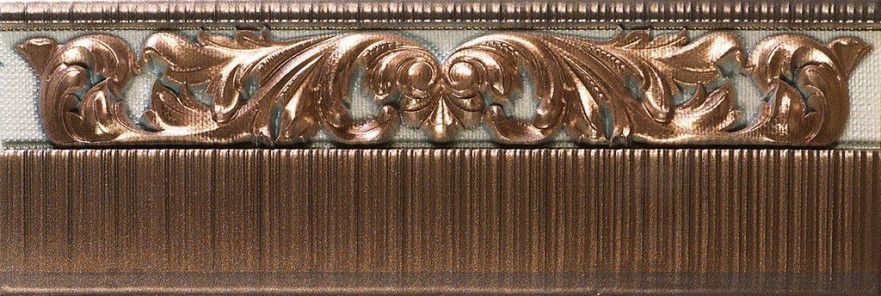Бордюр Zocalo Crayon Bronze 12*31,6