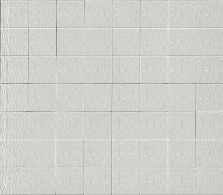 Керамогранит R9RD Struttura Foglia Bianco 3D 15x15