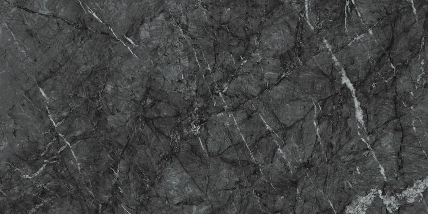 Керамогранит Marvel Grigio Intenso Lapp. (75x150) A7FU A7FU