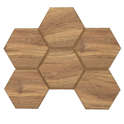 Мозаика SI02 Hexagon (25x28,5)x10 непол.