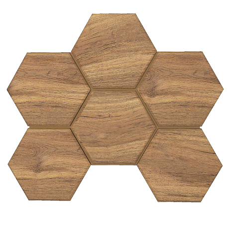 Мозаика SI02 Hexagon (25x28,5)x10 непол.