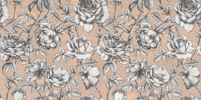 Декор Wide-style mini Roses ret PF60008439 (60x120)