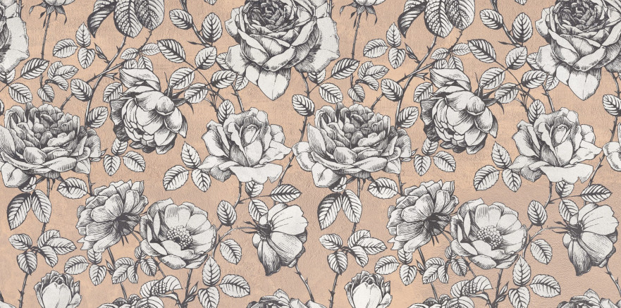 Декор Wide-style mini Roses ret PF60008439 (60x120) PF60008439